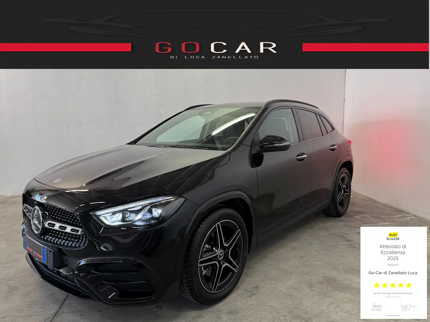 Mercedes-Benz GLA 180 AMG Line Advanced Plus Auto  ** NEOPATENTATI ** Nero - 1