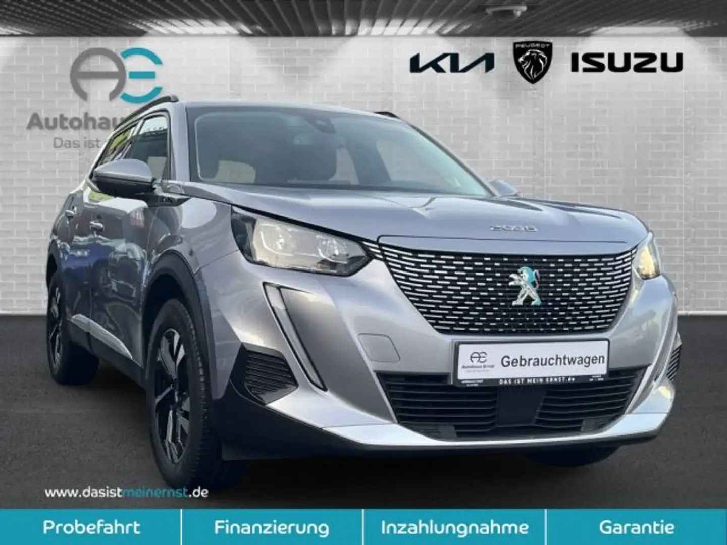 Peugeot 2008 Elektro Allure Silber - 2