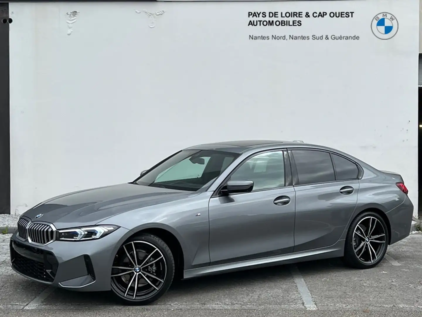 BMW 318 318iA 156ch M Sport Gris - 1