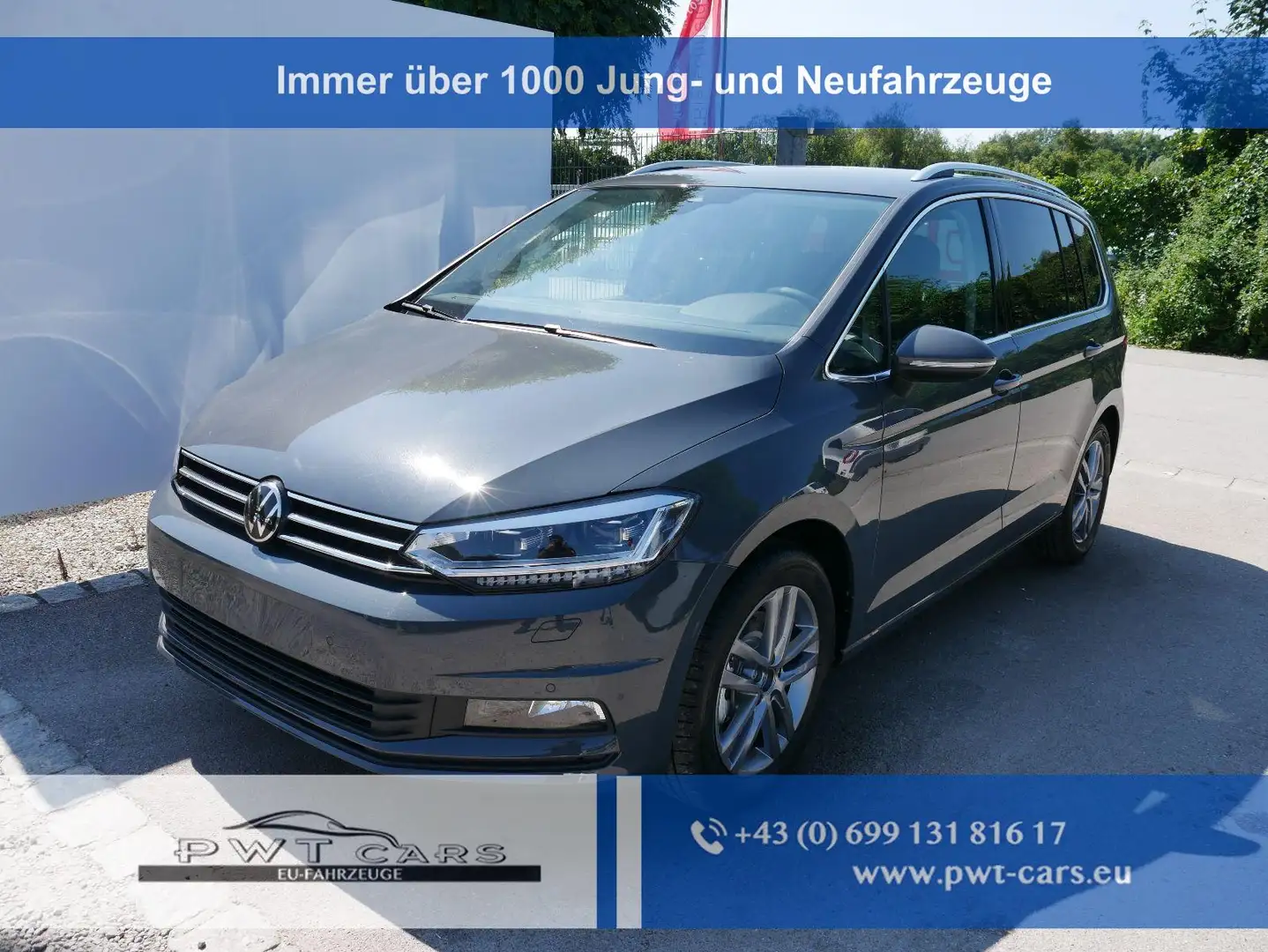 Volkswagen Touran Highline MARATON 2.0 TDI BMT DSG *MARATON*Highl... Gris - 1