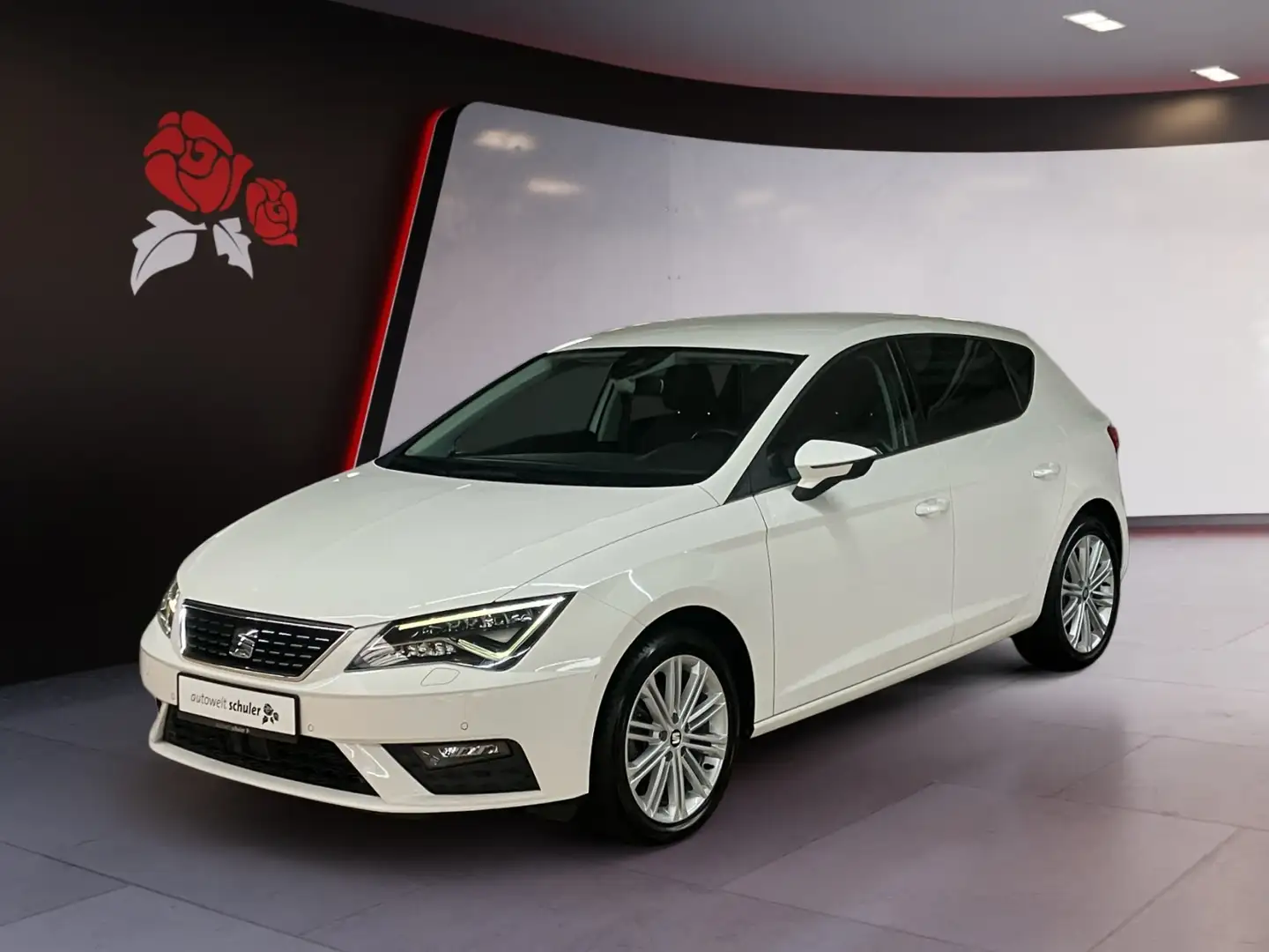 SEAT Leon 1.4 TSI DSG Xcellence LED Navi SHZ PDC Blanc - 2