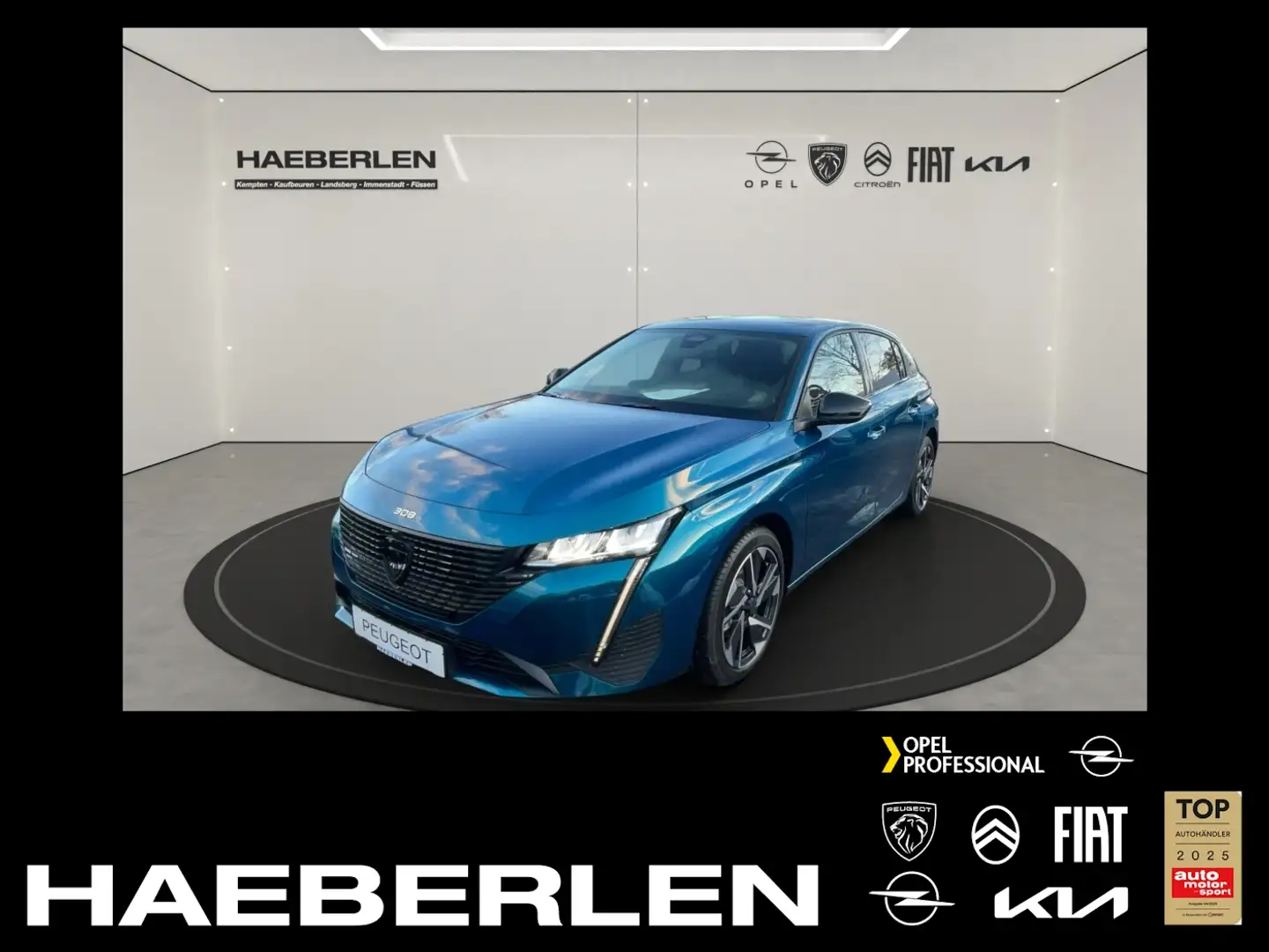 Peugeot 308 Allure SOFORT VERFÜGBAR TOP AUSSTATTUNG Blu/Azzurro - 1