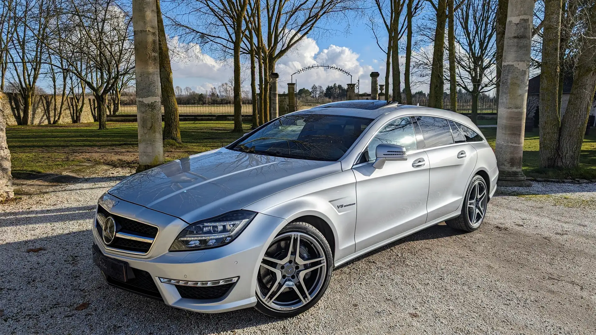 Mercedes-Benz CLS 63 AMG Shooting Brake - Historique, nb options, TBE Silber - 1