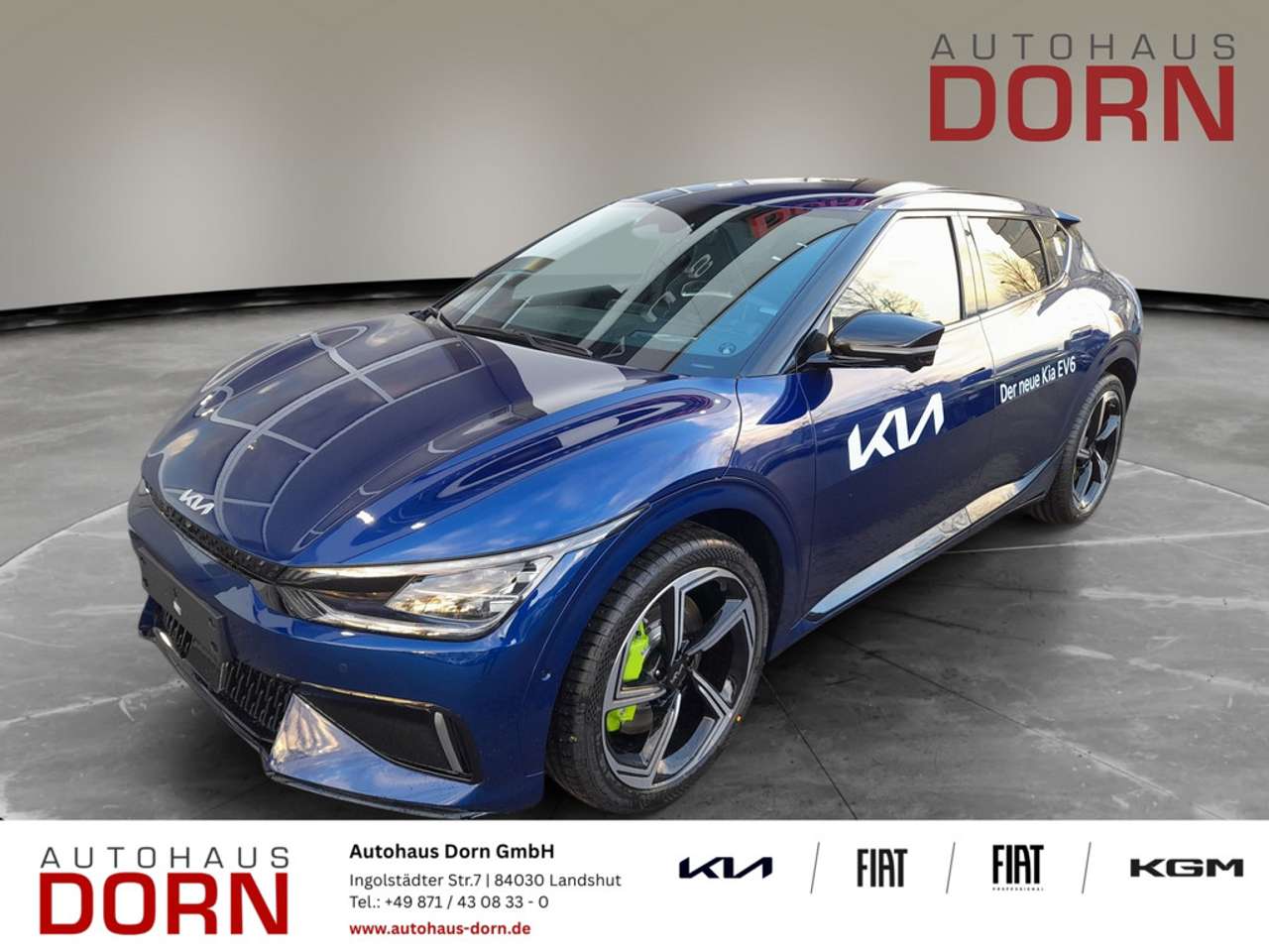 Kia EV6 — Kia EV6 GT 2023 77.4kWh Allrad Schalen-Sitze Kamera