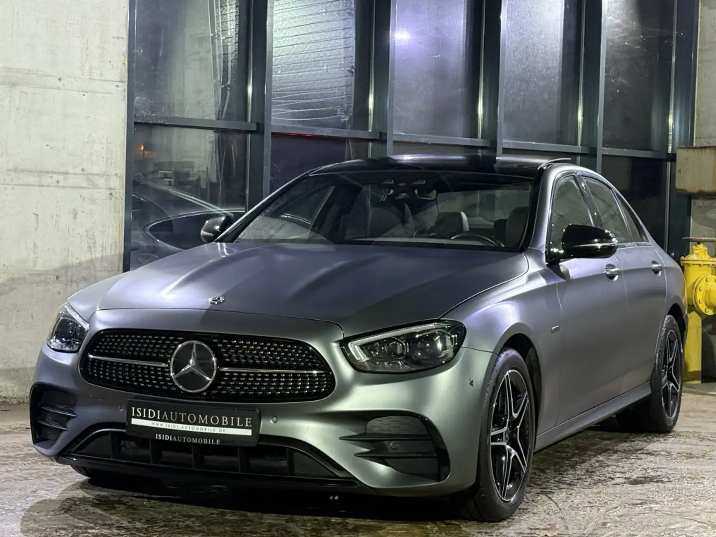 Mercedes-Benz E 300 de AMG Night LED Widescreen Burmester Pano Grau - 1