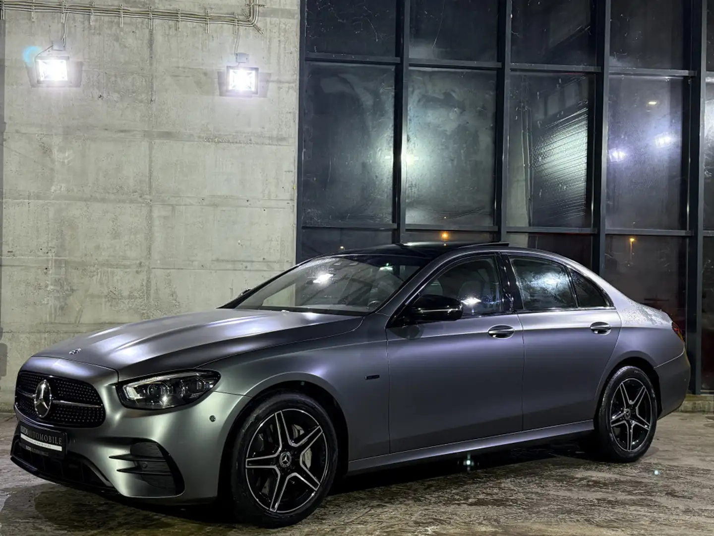 Mercedes-Benz E 300 de AMG Night LED Widescreen Burmester Pano Grau - 2