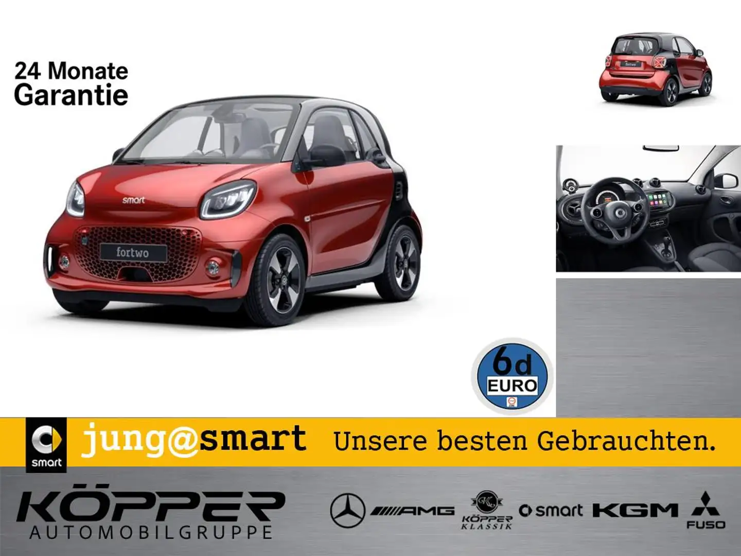 smart forTwo EQ Exclusive Red Edition LAST ONE Rot - 1