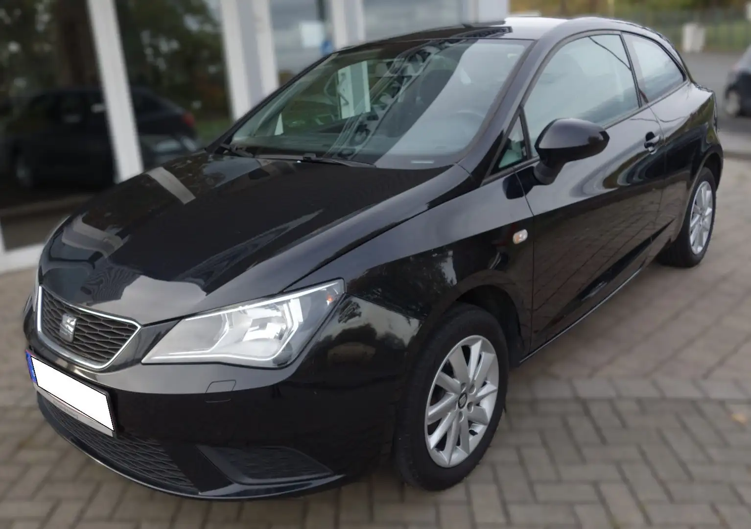 SEAT Ibiza SC Style Salsa Sitzheiz.Klimaautomatik.ESC Schwarz - 1
