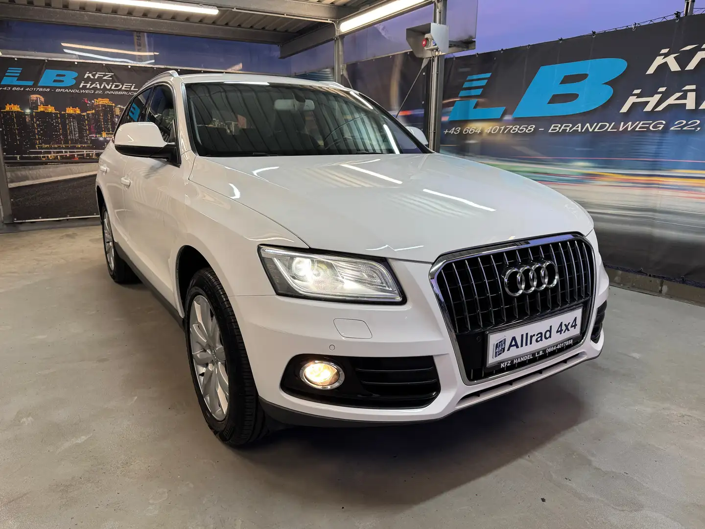 Audi Q5 2.0 TDI 110 kW quattro Weiß - 1