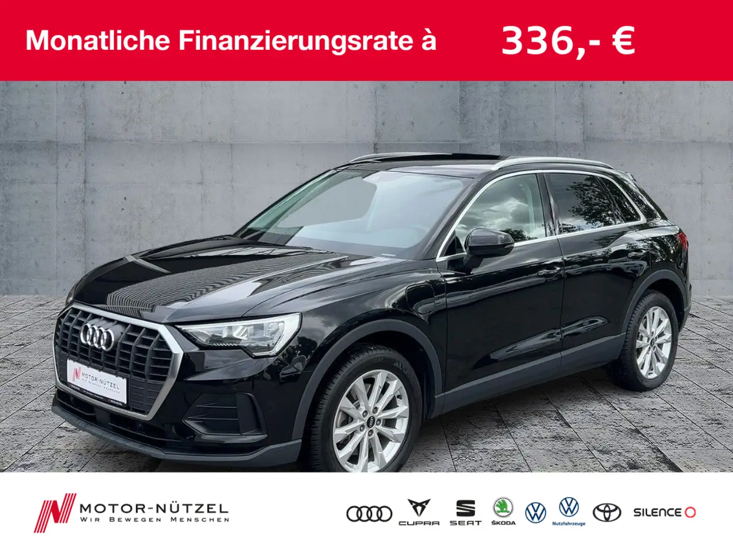 Audi Q3 45 TFSI e S-TR NAVI+2xPDC+GRA+SHZ+18"+VC Nero - 1