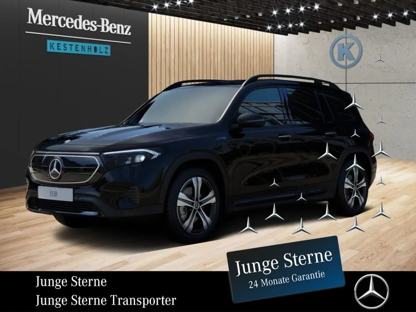 Mercedes-Benz EQB 250 *PROGRESSIVE*NIGHT*KAMER*MBUX*NAVI*STHZ* Noir - 1