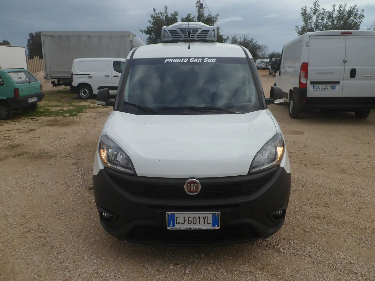 Fiat Doblo furgone 3 posti frigo coibentato Blanc - 2