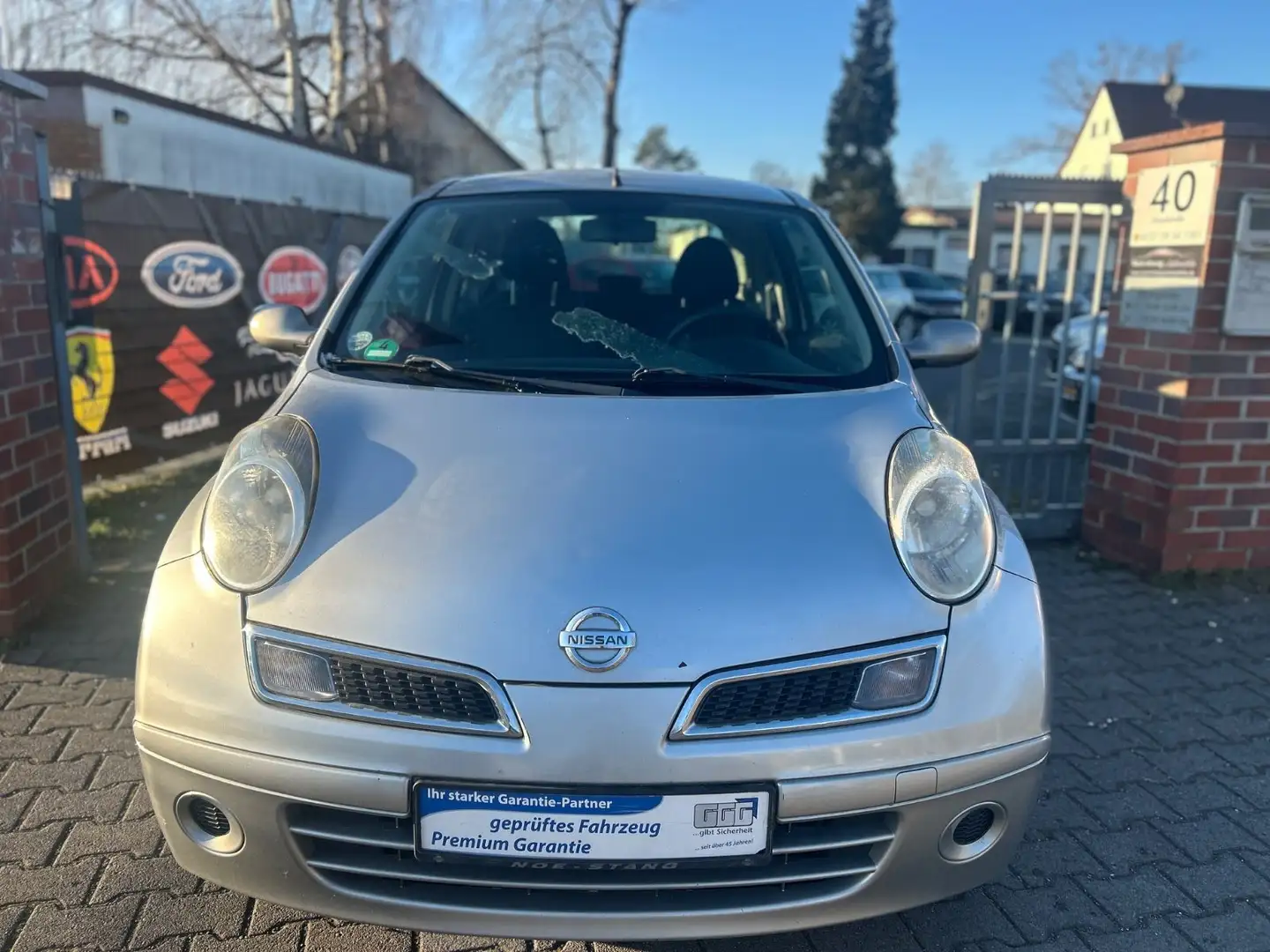 Nissan Micra Edition 25 Jahre*Klima*1. Hand Silber - 2