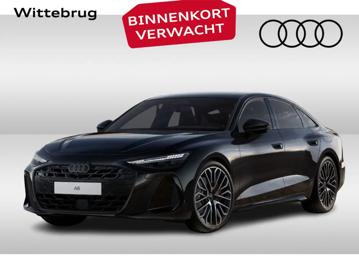 Audi A6 Limousine e-hybrid 367pk quattro S edition Competi Zwart - 1