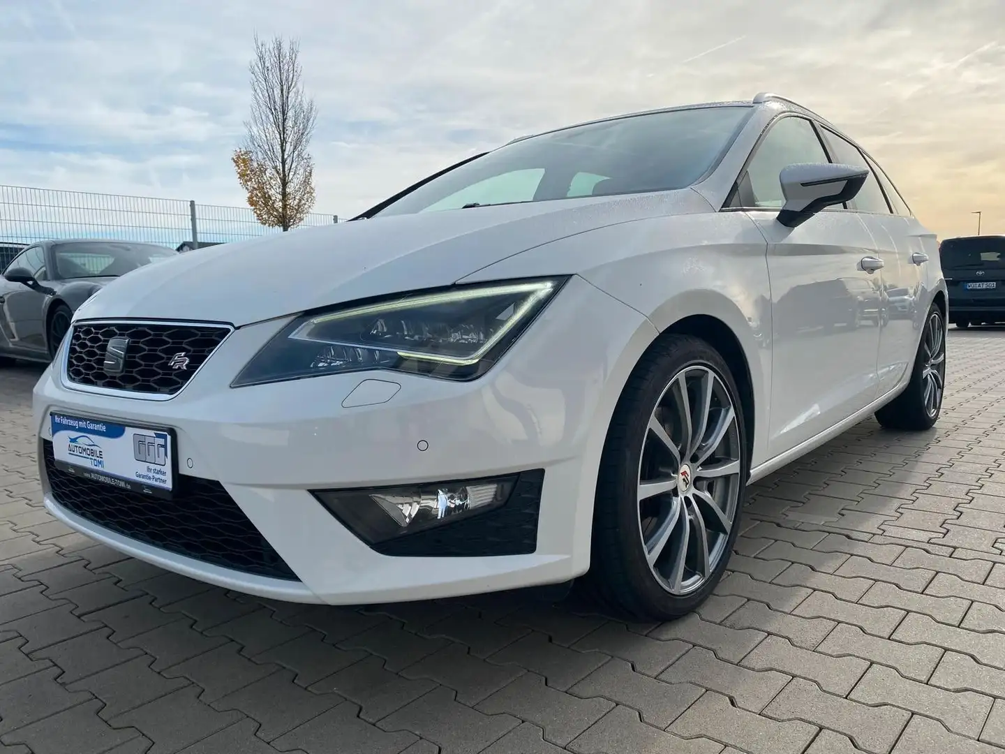 SEAT Leon ST FR|LED|NAVI Blanc - 1
