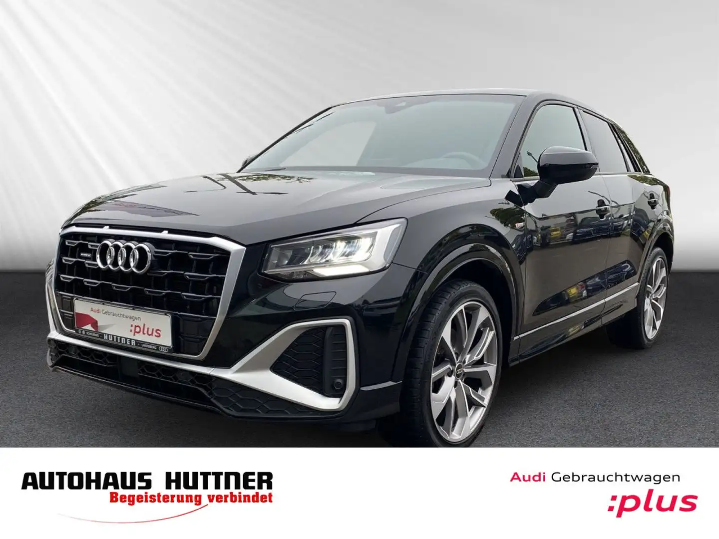 Audi Q2 35 TDI quattro S line S tronic AHK ACC LED SH Schwarz - 1