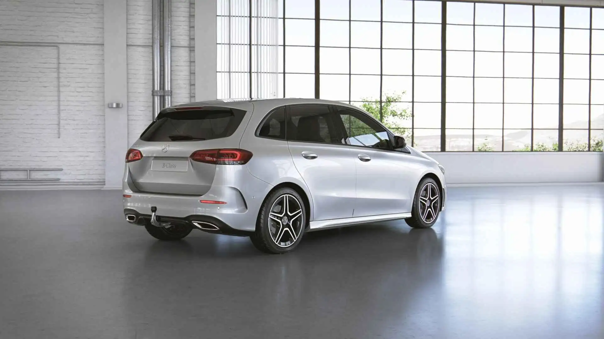 Mercedes-Benz B 180 Advantage | AMG | Night | Panoramadak | Trekhaak | Grijs - 2