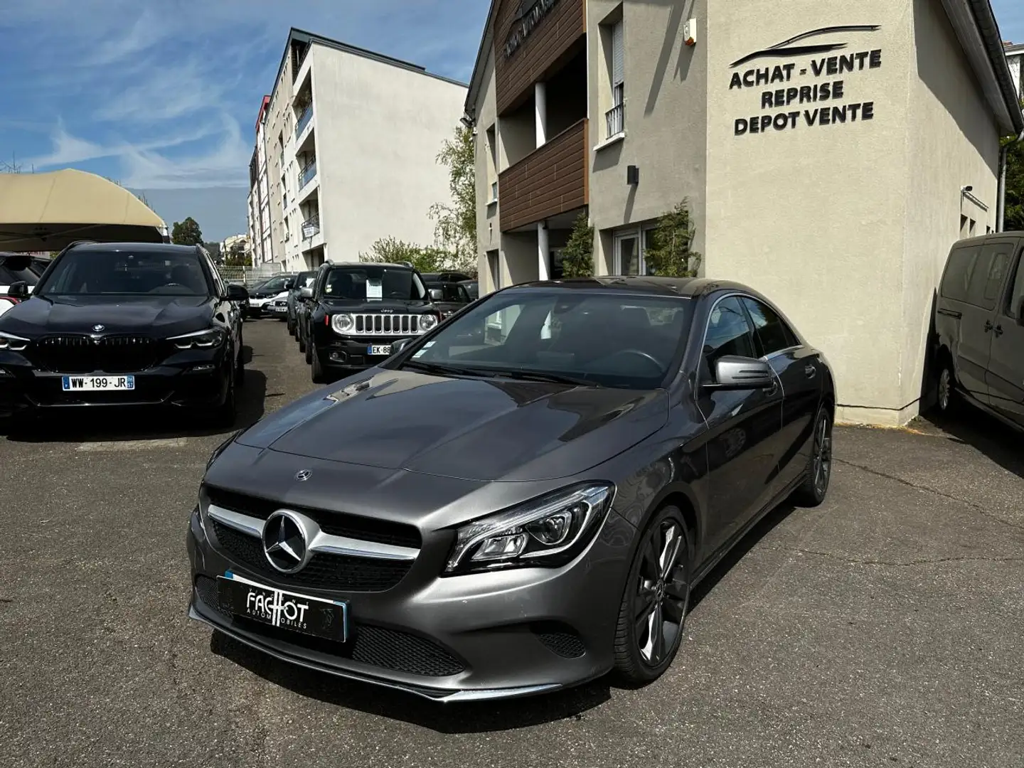 Mercedes-Benz CL CLA 200 d - BV 7G-DCT  BERLINE- Sensation PHASE 2 Gris - 1