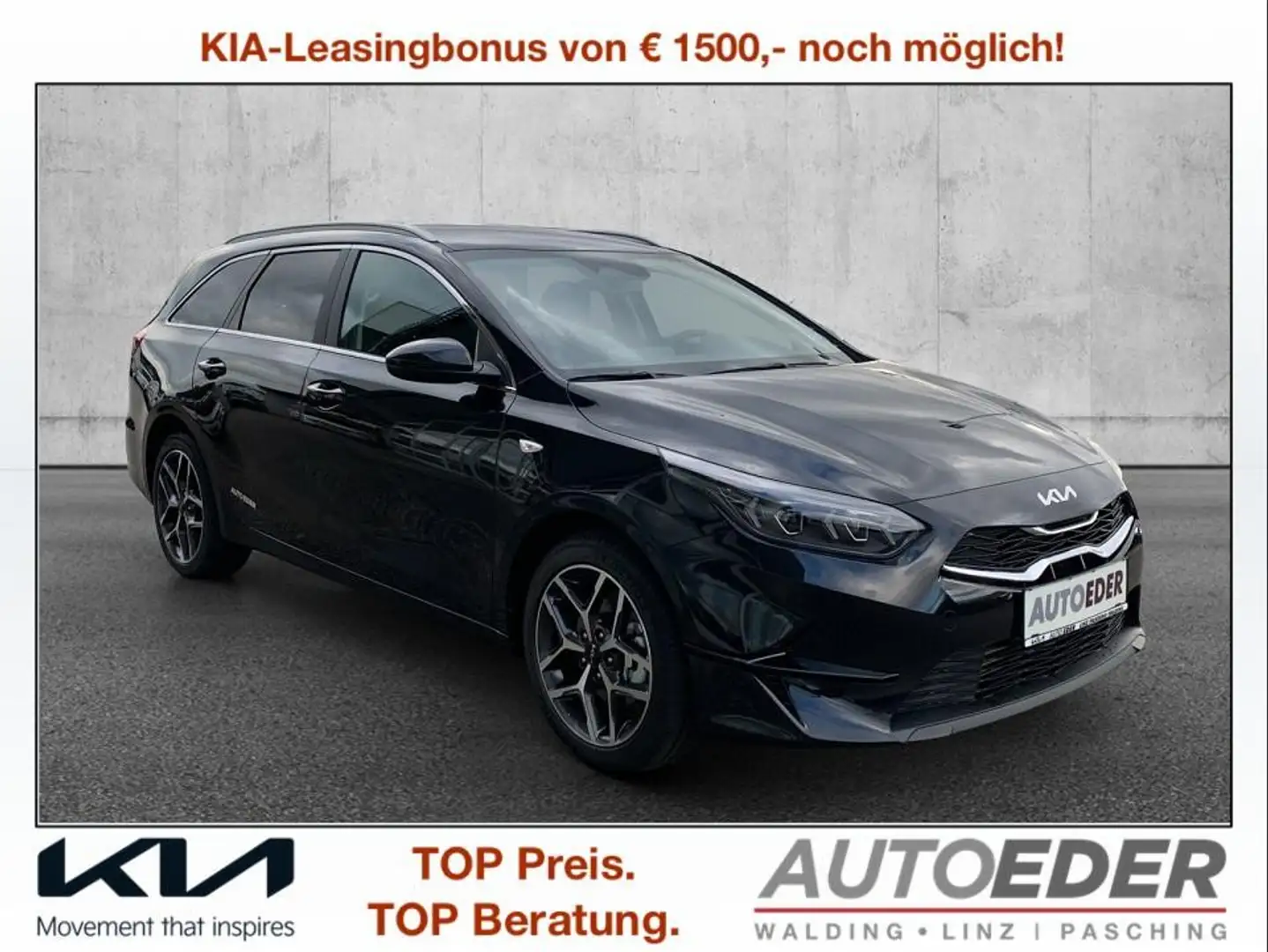 Kia Ceed SW / cee'd SW ceed SW 1,5 TGDI Silber 48V DCT Schwarz - 1