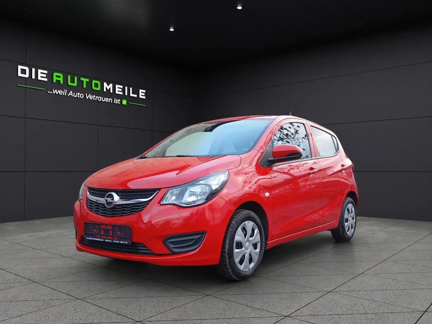 Opel Karl Edition Klima Fenster el. Temp. AUX Rot - 1