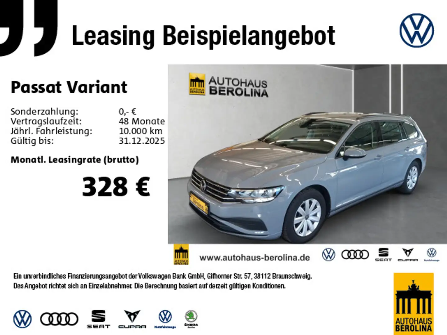 Volkswagen Passat Variant 1.5 TSI DSG *NAVI*R-KAM*SHZ* Gris - 1