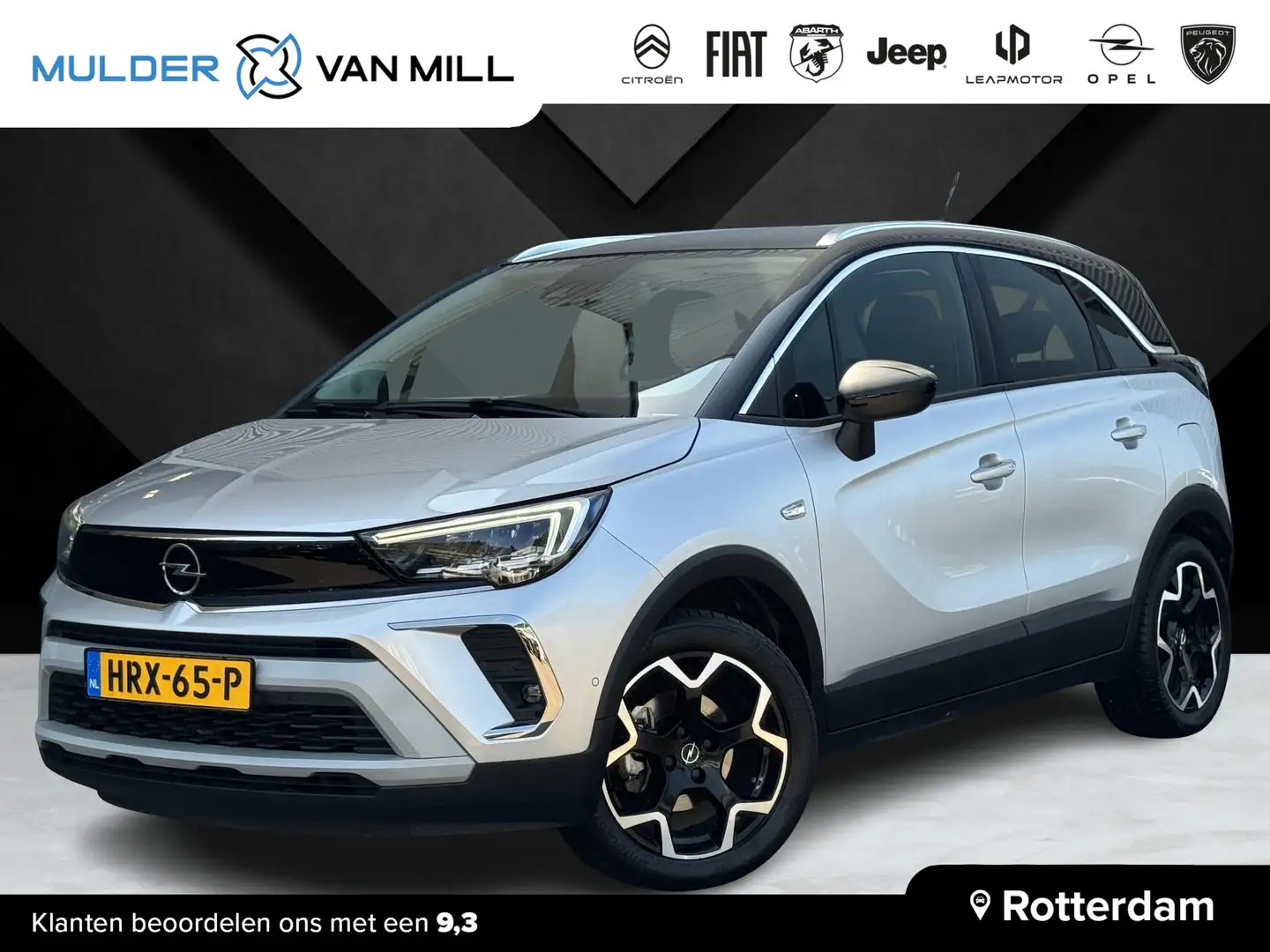 Opel Crossland Ultimate 1.2 Turbo 110pk | 180° CAMERA+SENSOREN | Grijs - 1