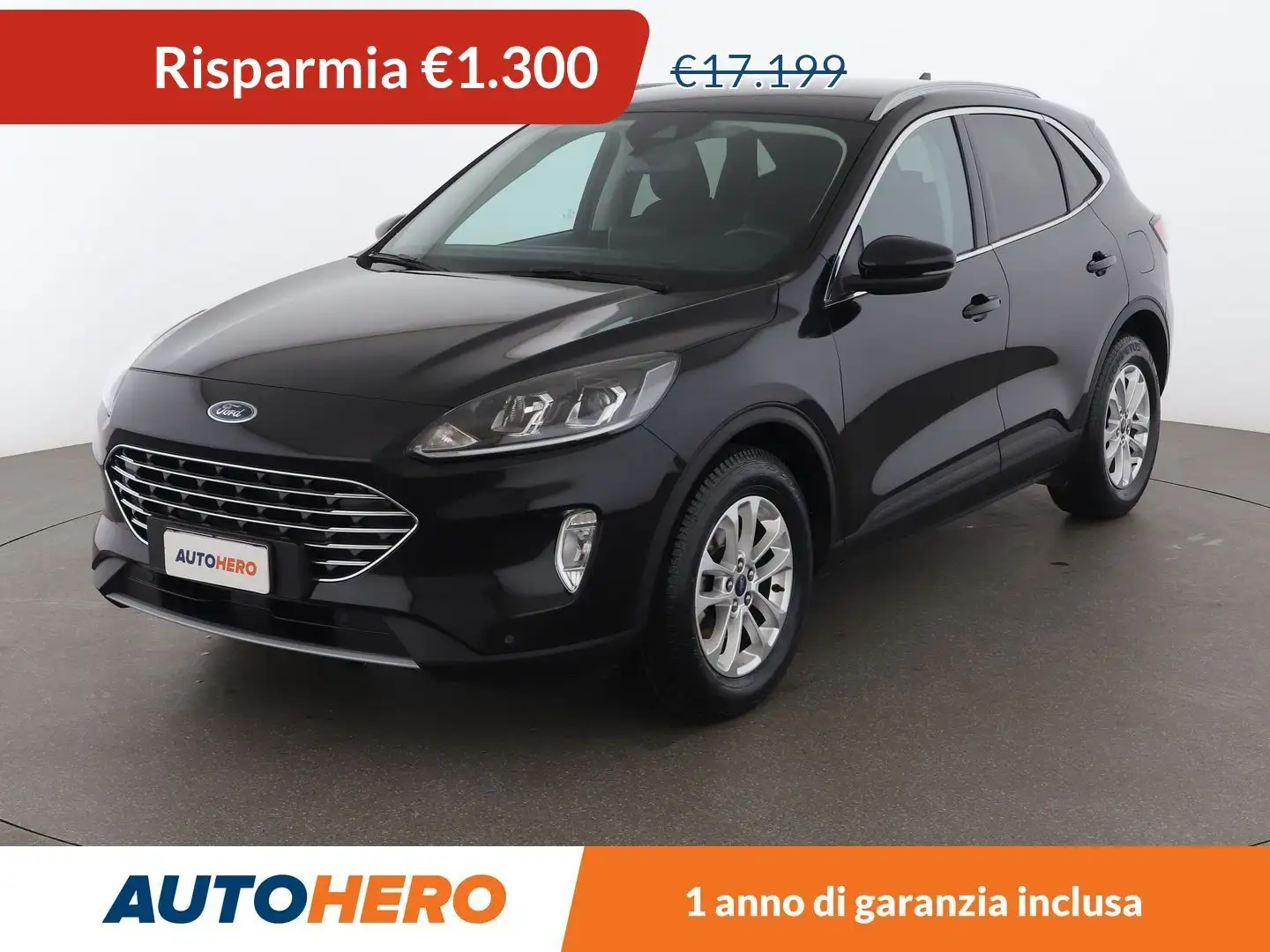 Ford Kuga 1.5 TDCi EcoBlue Titanium 120 CV Nero - 1