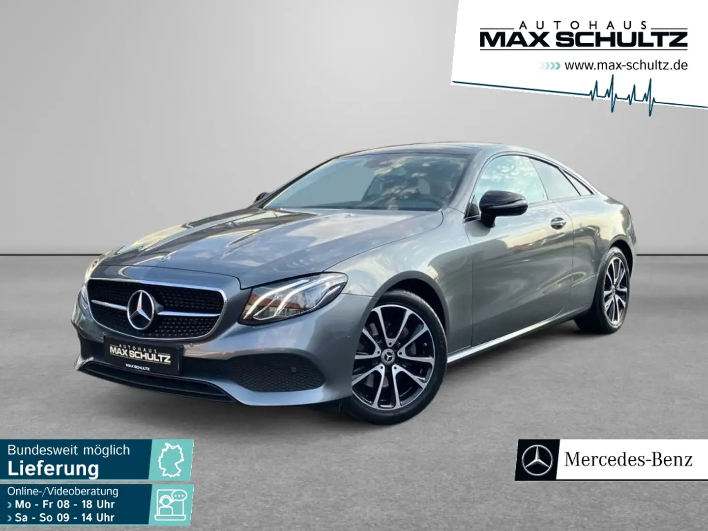 Mercedes-Benz E 220 d Coupé NIGHT*PANO*WIDESC*LED*KAM*COM*TOTW Gris - 1