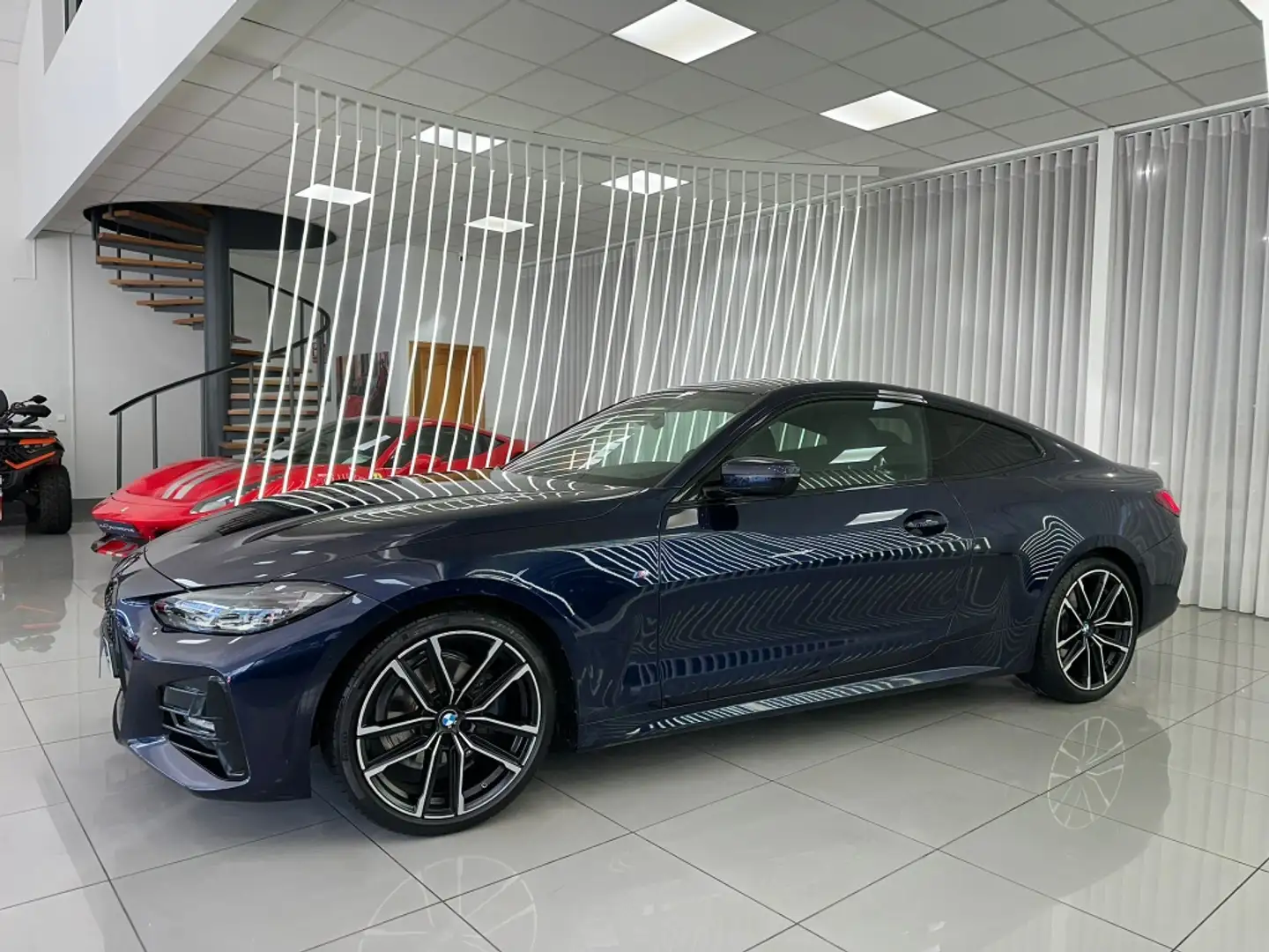 BMW 420 420dA Coupé M Sport Blue - 2