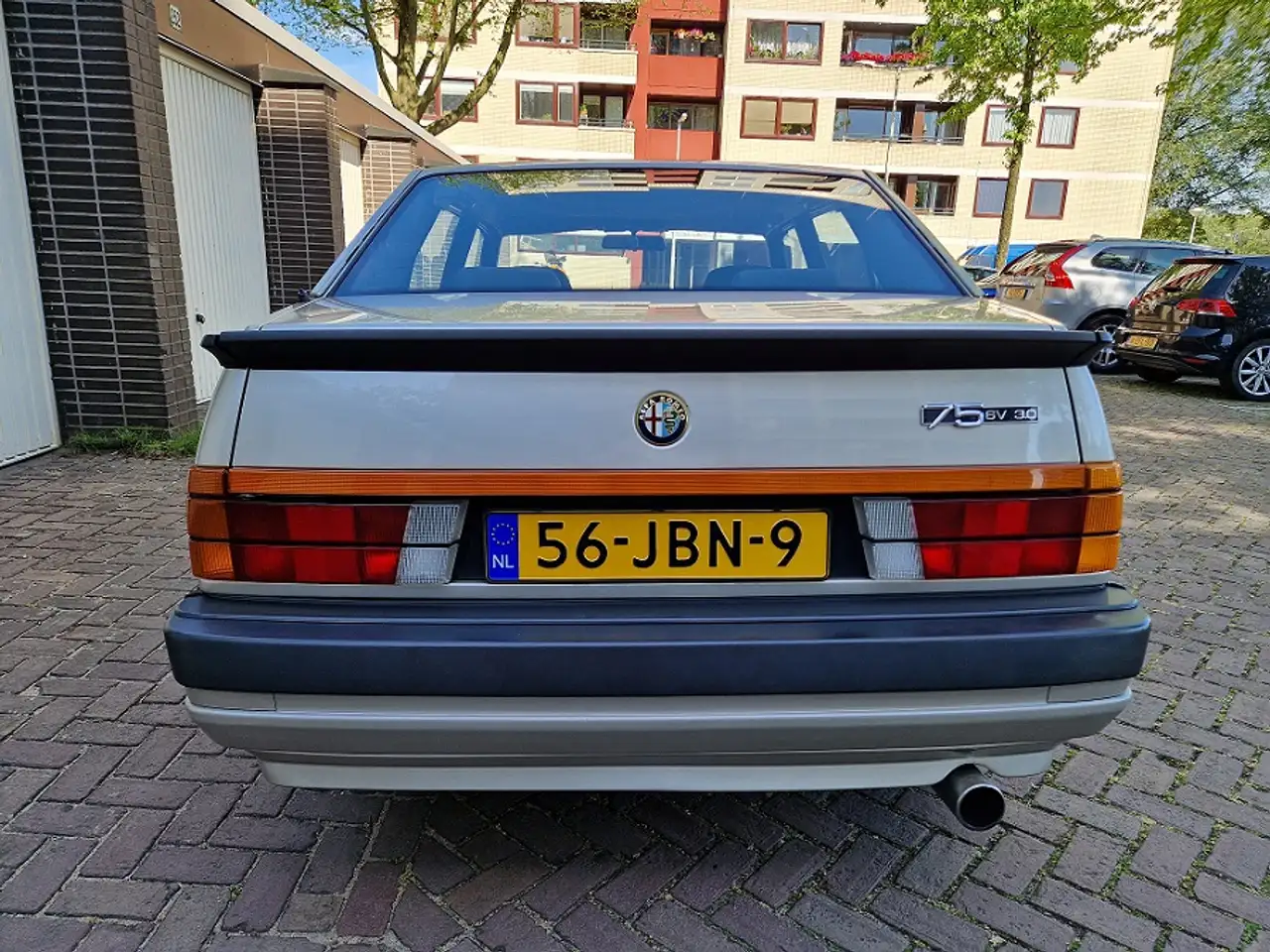 Alfa Romeo 75 3.0 V6 K6 America Bianco Argenta 1e lak, foto 7