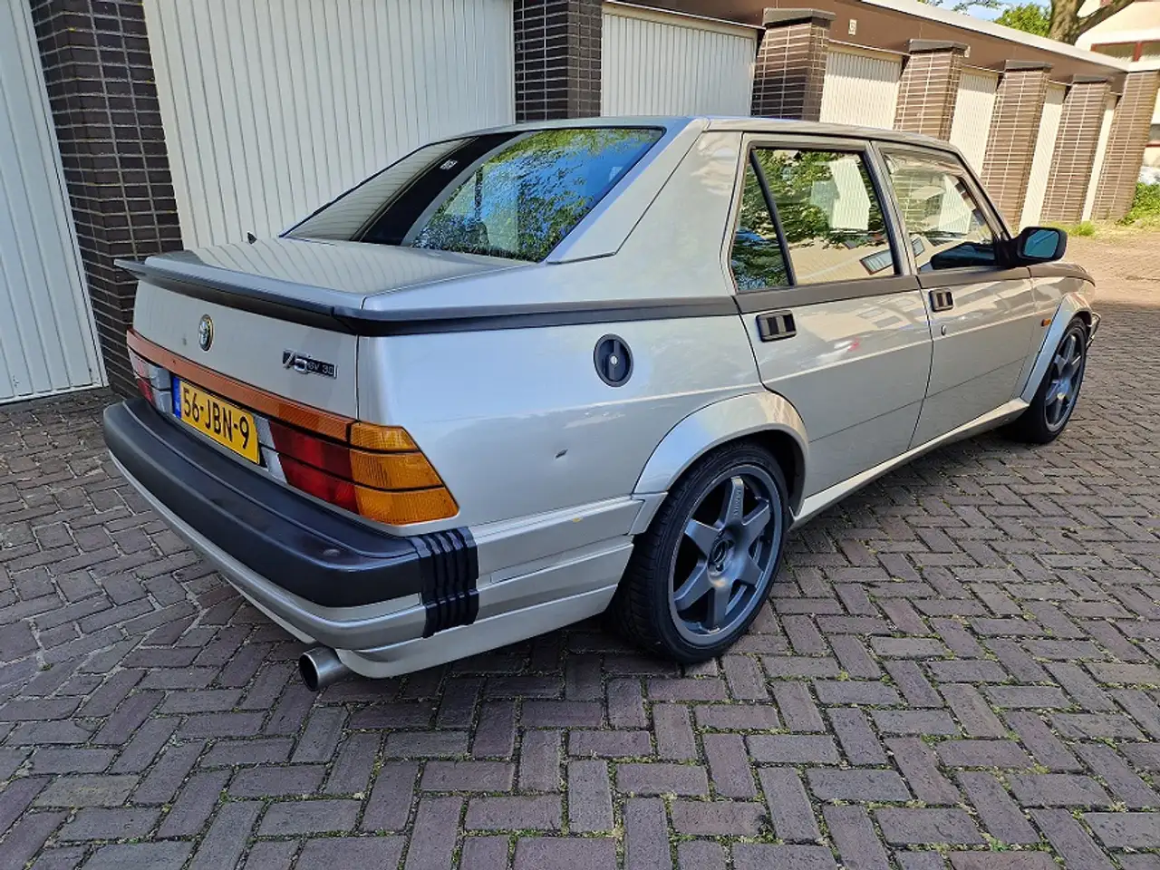 Alfa Romeo 75 3.0 V6 K6 America Bianco Argenta 1e lak, foto 6