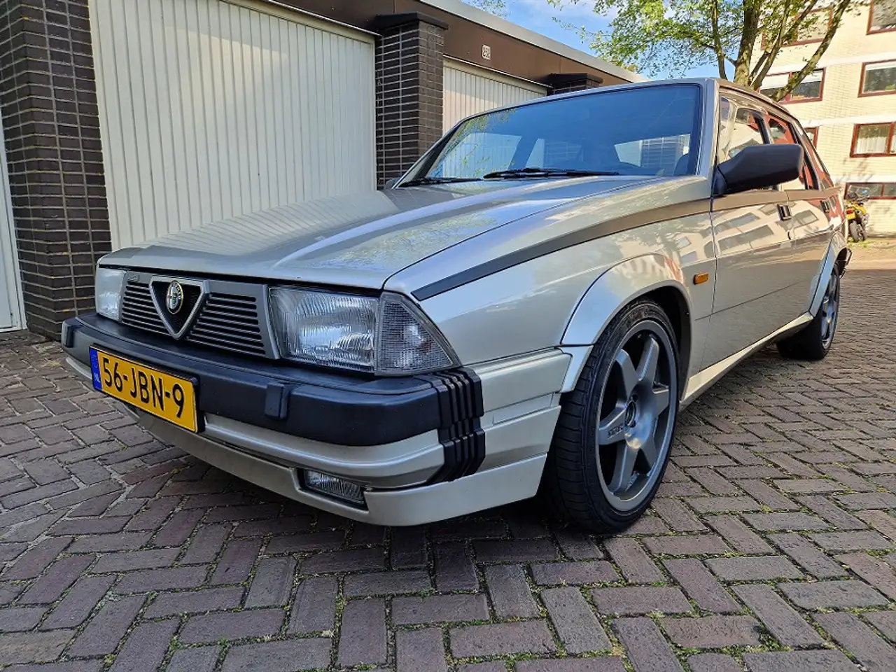 Alfa Romeo 75 3.0 V6 K6 America Bianco Argenta 1e lak, foto 10
