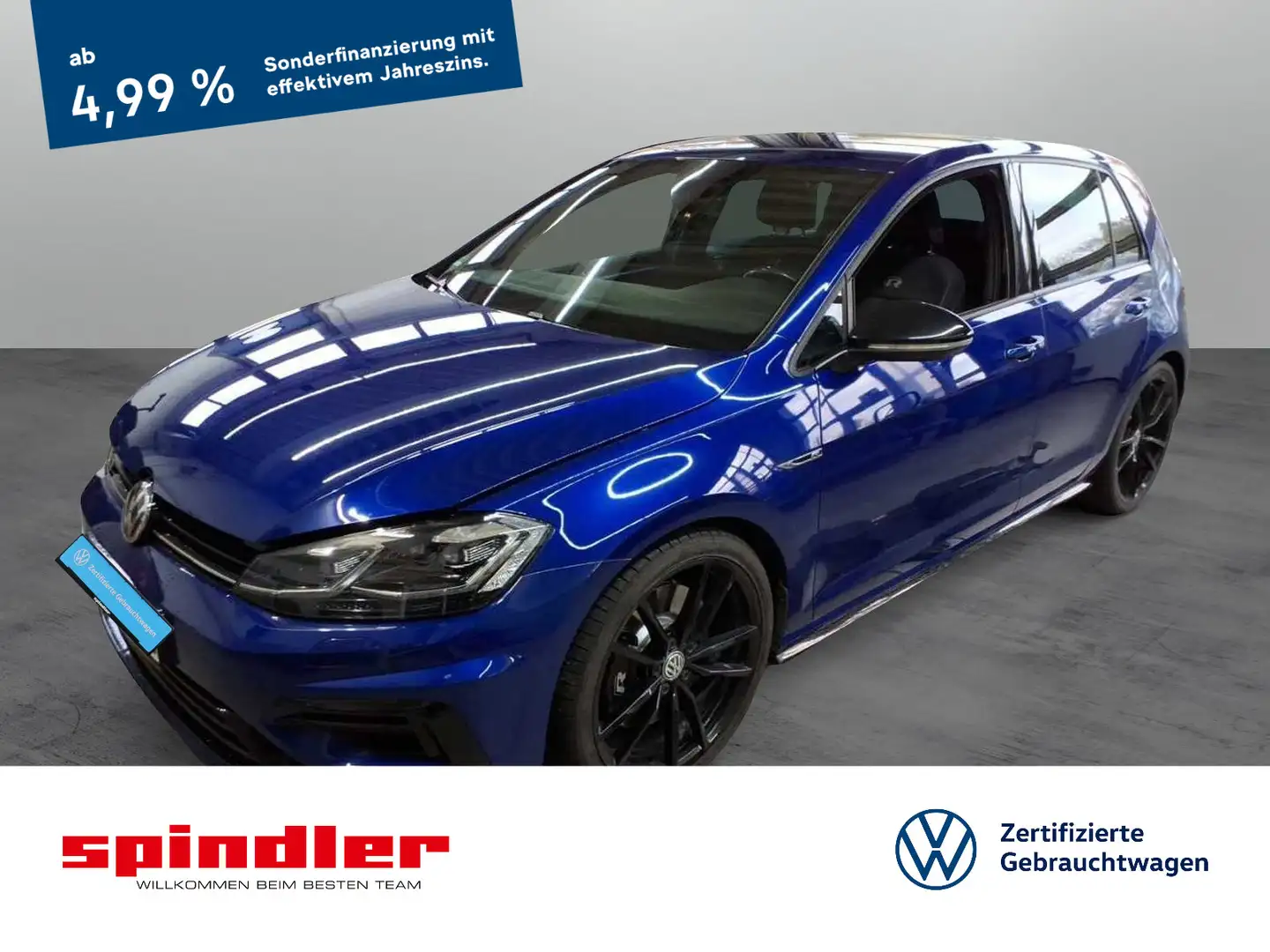 Volkswagen Golf R VII 2.0TSI 4M DSG / Navi, AppConnect, LED Bleu - 1
