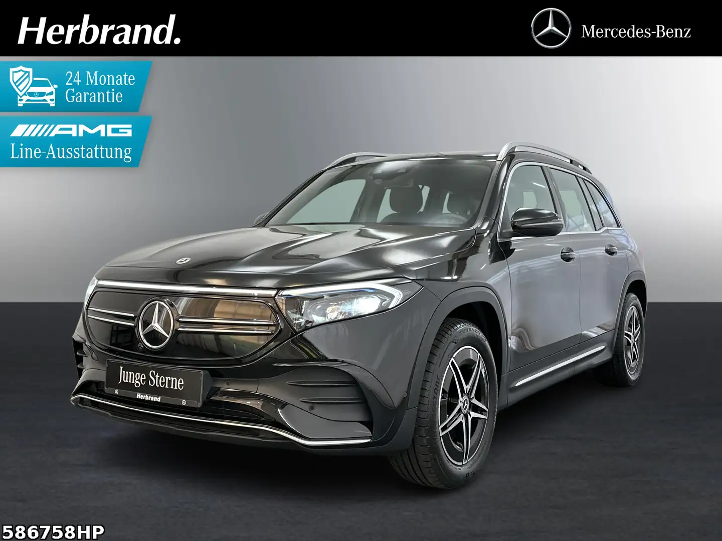 Mercedes-Benz EQB 250 AMG Line Rückfahrkamera / 98,50 % SOH Negro - 1