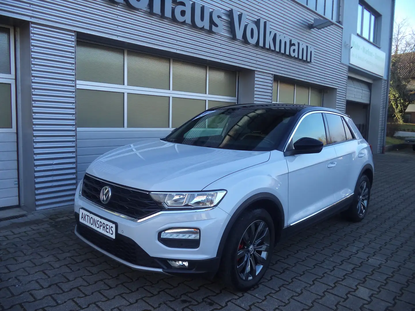 Volkswagen T-Roc Sport Schaltwippen Navi Touch Lederlenkrad Blanco - 1