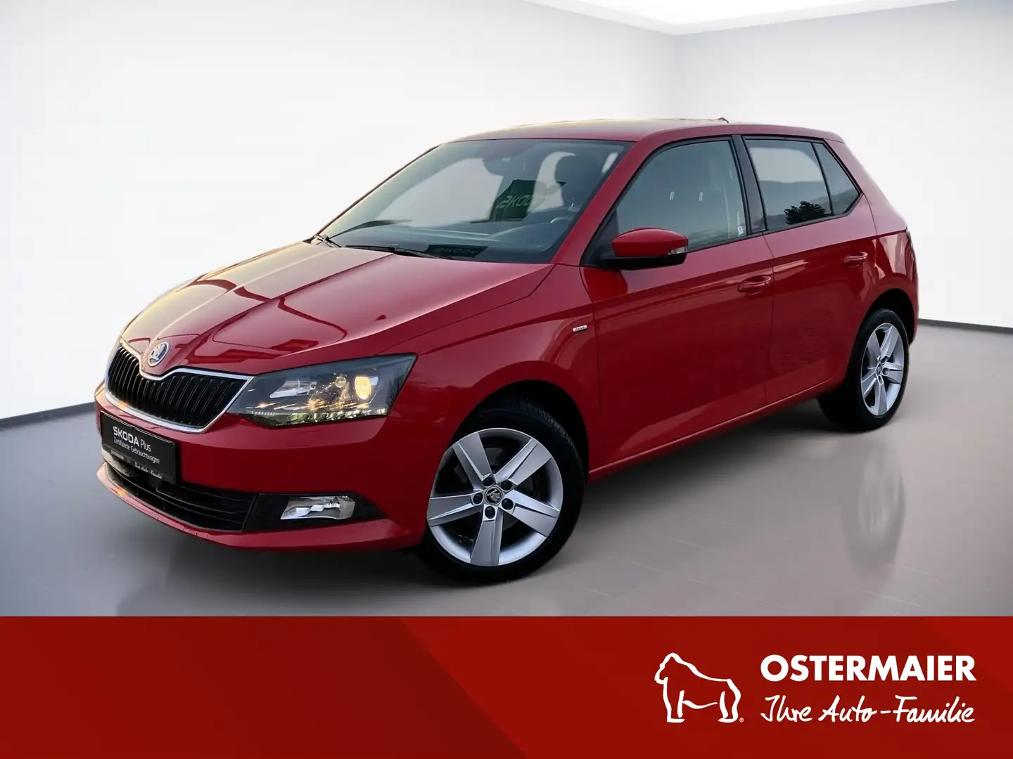 Skoda Fabia 1.0TSI LED.DSG.NAV.DriverA.GRA.FrontA.SHZ.PDC.SMAR Rot - 1