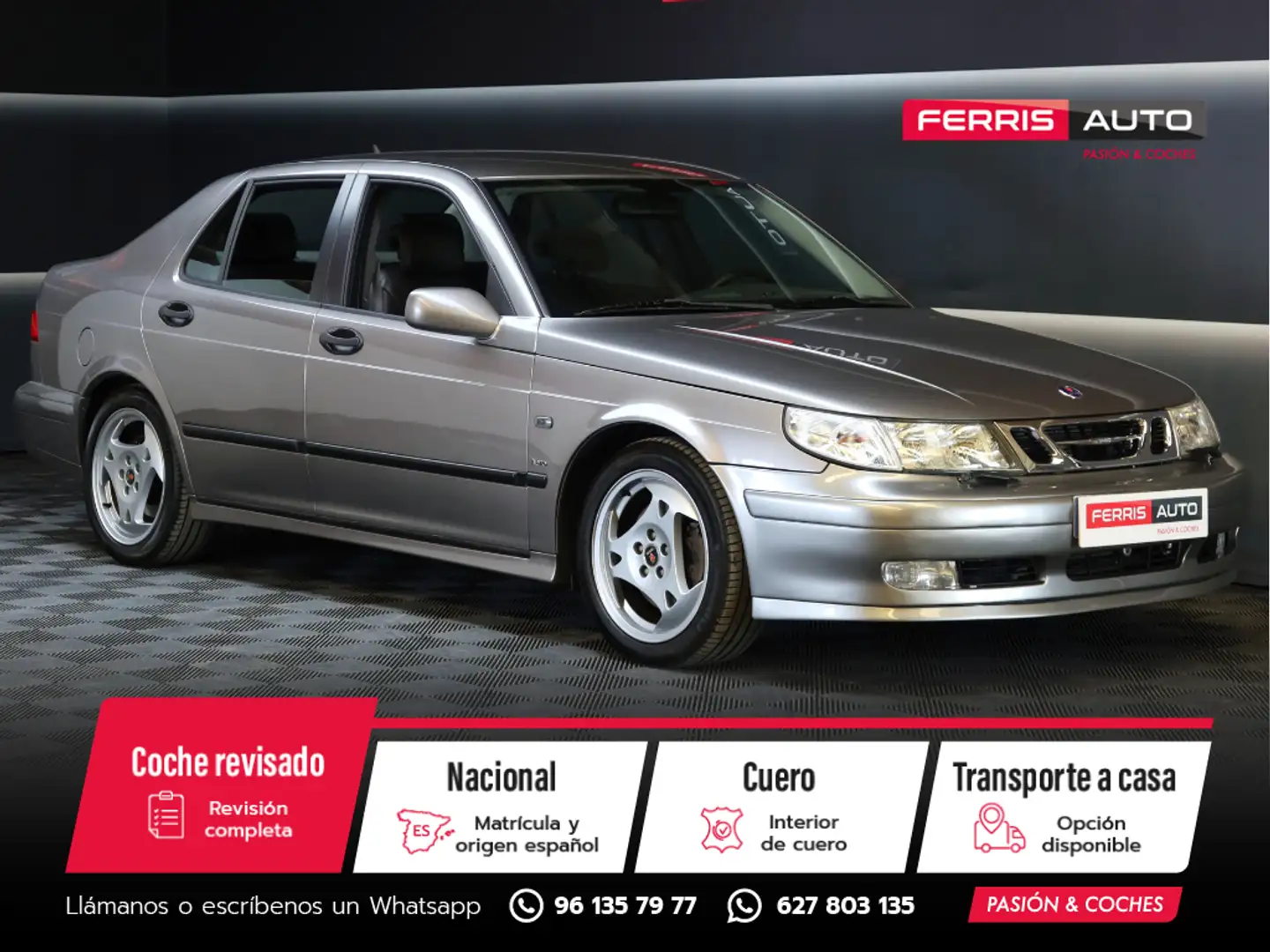 Saab 9-5 2.3 TS Aero Gris - 1