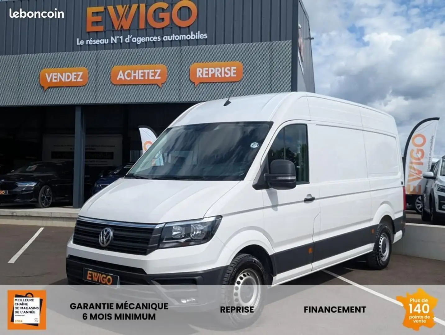 Volkswagen Crafter VU 2.0 TDI 177ch L3H3 BUSINESS LINE 20 990 TTC Blanc - 1