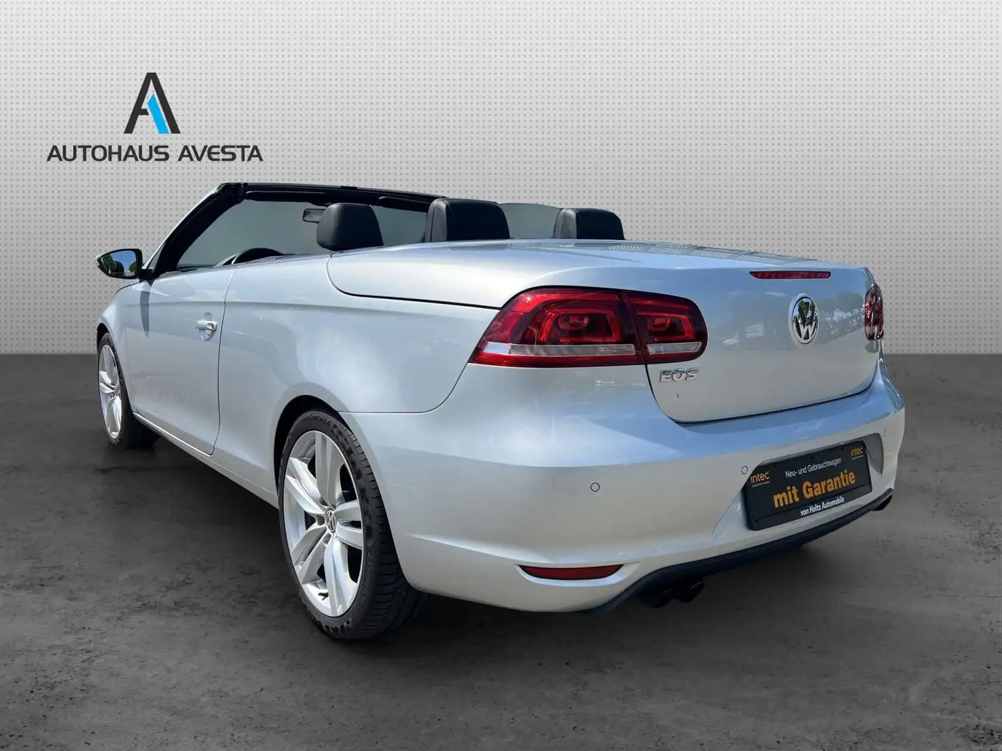 Volkswagen Eos LEDER/NUR.93t.KM/GARANTIE/2.HD/STANDHZG./ Argent - 2