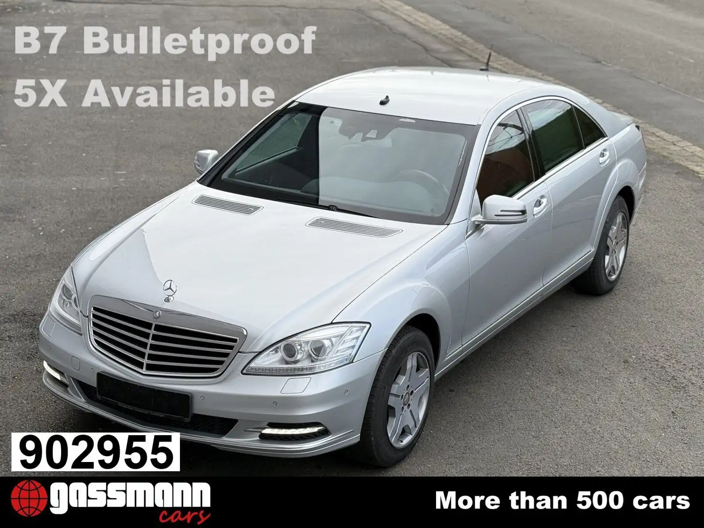 Mercedes-Benz S 450 L CDI Guard B7 Werks Panzer Armored Silber - 1
