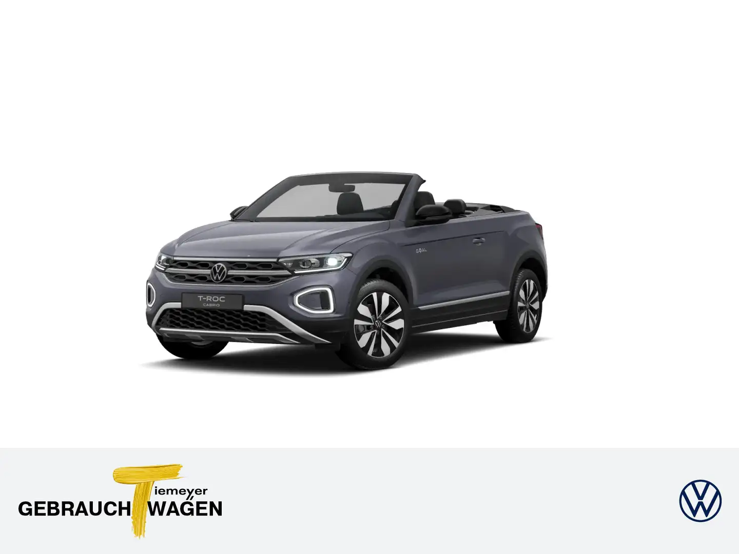 Volkswagen T-Roc Cabrio 1.0 TSI GOAL LED NAVI KAMERA Grau - 1