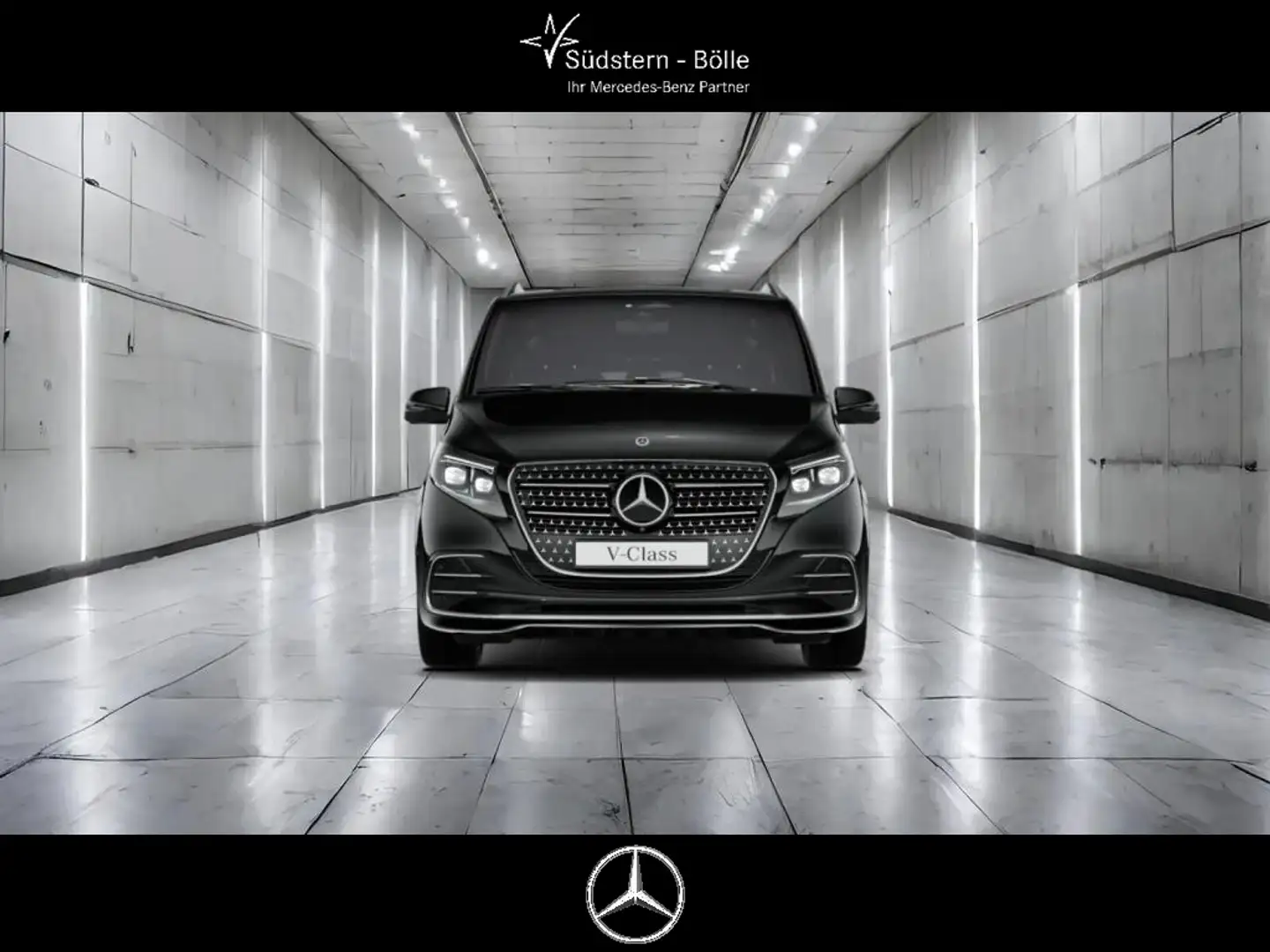 Mercedes-Benz V 300 EXCLUSIVE 4M+AMG+DISTRO+STHZ+BURMES+360°KA Zwart - 2
