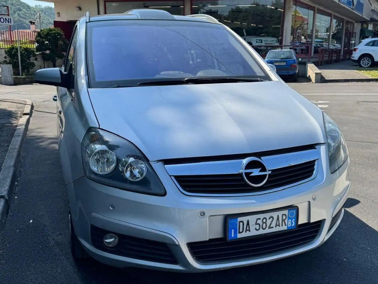 Opel Zafira Zafira II 2006 1.9 cdti Cosmo 101cv 7 POSTI Grigio - 2