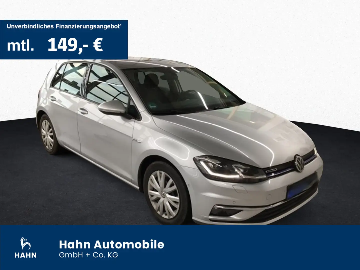 Volkswagen Golf VII 1.5TSI DSG BlueMotion Highline Standhzg Silber - 1