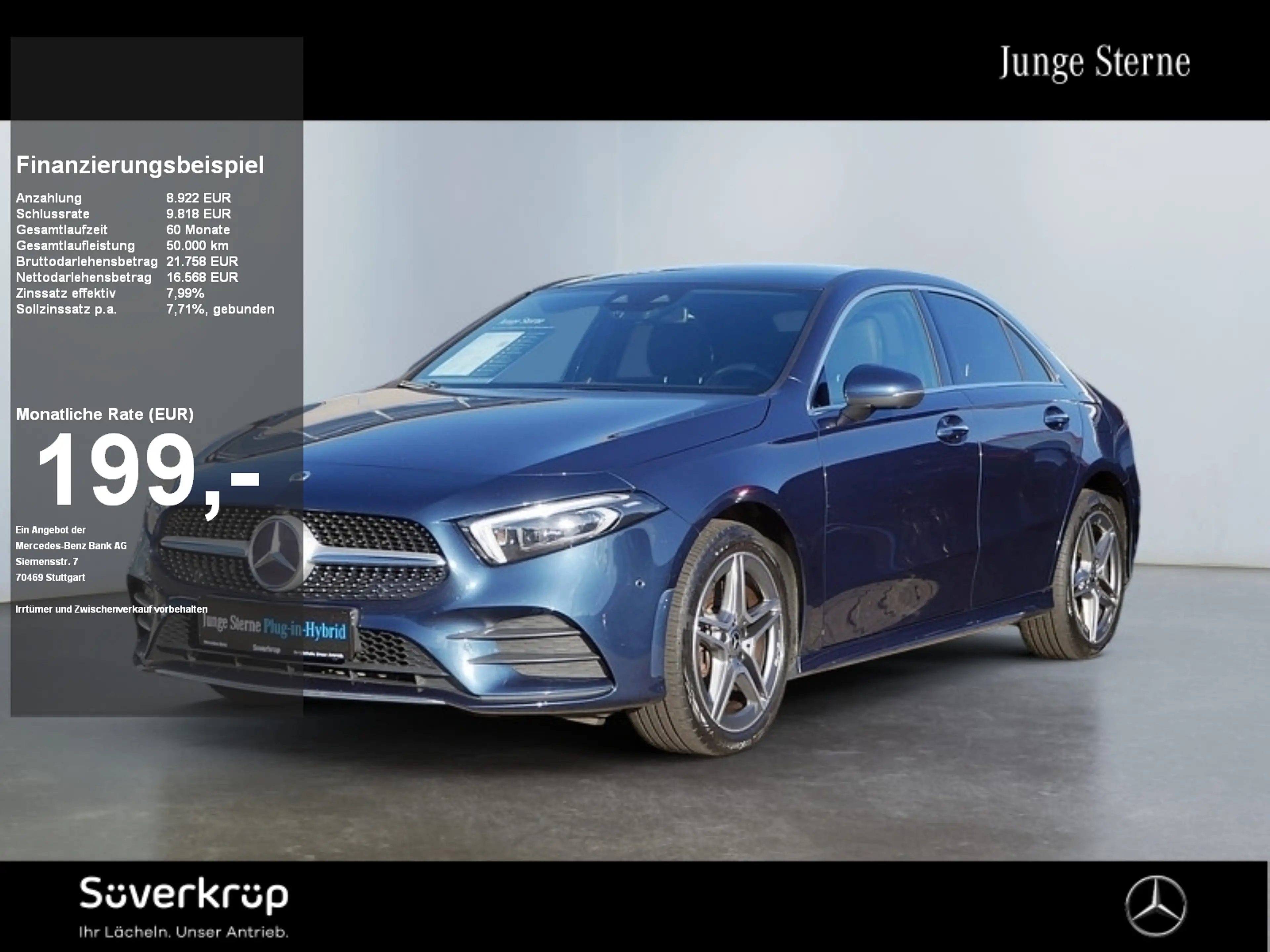 Mercedes-Benz A 250 e  AMG MULTI 360 KAMERA PANO SPUR PDC SHD