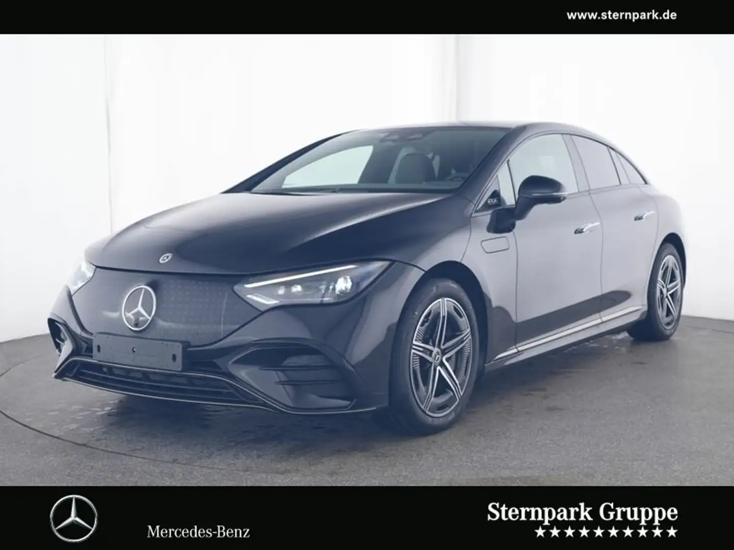 Mercedes-Benz EQE 350 EQE 350 4M AMG +Pano+AHK+Distronic+360°+Burm+uvm Schwarz - 1