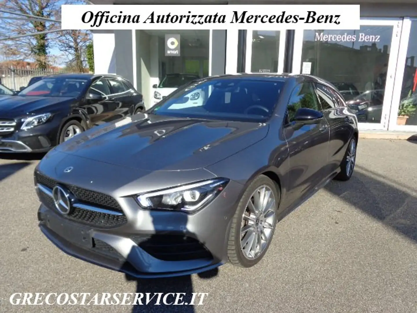 Mercedes-Benz CLA 200 Shooting Brake Premium Automatic AMG Luci64colori Grigio - 1