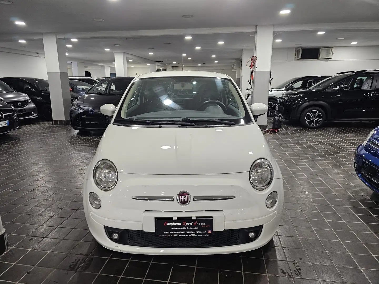 Fiat 500 SPORT 1.4 T-JET 100CV-COME NUOVA- GARANZIA- ITALIA Weiß - 2