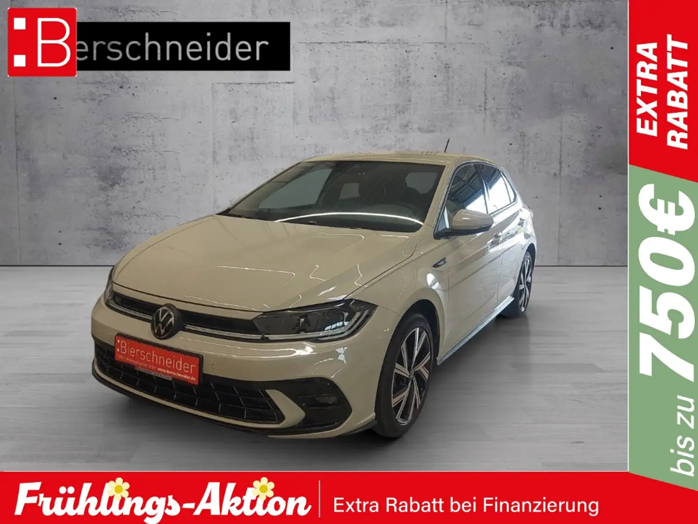 Volkswagen Polo 1.0 TSI DSG R-Line IQ-LIGHT DIGITAL COCKPIT RÜCKFA Grau - 1