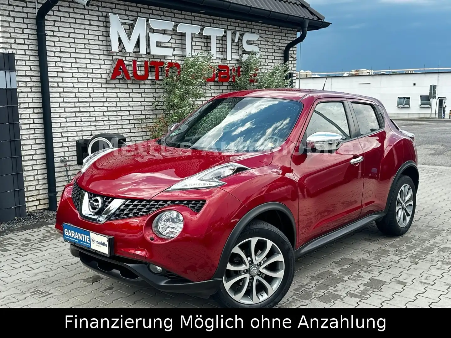 Nissan Juke Tekna 1.6 Automatik*360°*Leder*Navi*Top Rot - 1